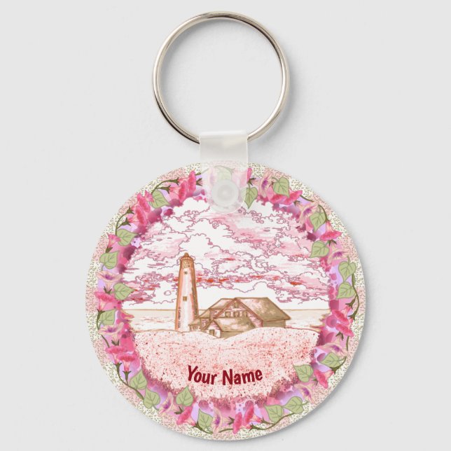 Dawn Lighthouse  keychain (Front)