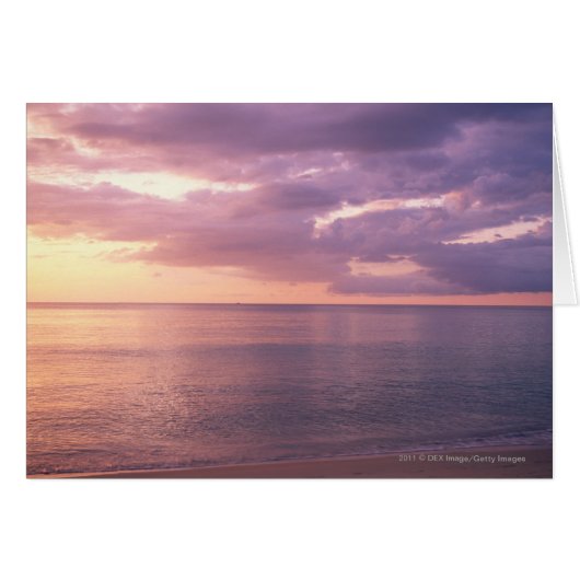 Dawn meets beach cards (Front Horizontal)