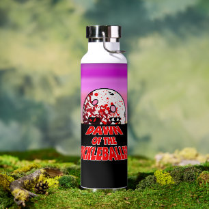 Dawn of the Pickleballer Halloween Horror Zombie Water Bottle
