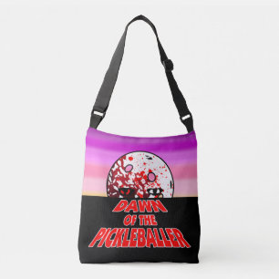 Dawn of the Pickleballer - Pickleball Zombies Crossbody Bag
