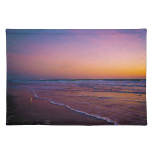 Dawn on Daytona Beach Atlantic Coast Modern Art Placemat
