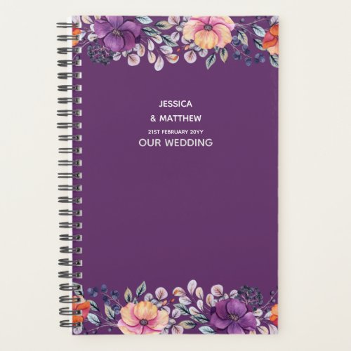 Dawn Till Dusk Wedding Planner Custom Cover