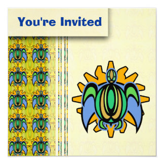 Dawn Turtle Invitations