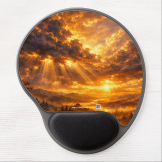 Dawnfire Overlook Gel Mouse Pad