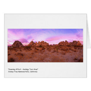 " Dawning Affect - Geology Tour Area " Cards