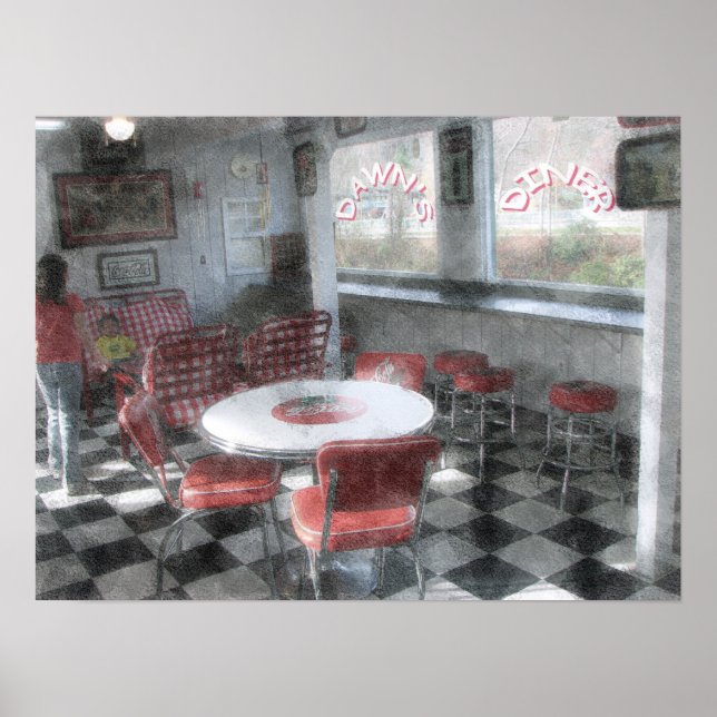 DAWN'S DINER5 POSTER (Front)