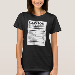 Dawson Nutrition Information Problem Solving Hard  T-Shirt
