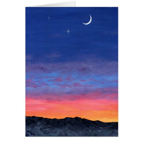 day2night Colorful Sunset Painting