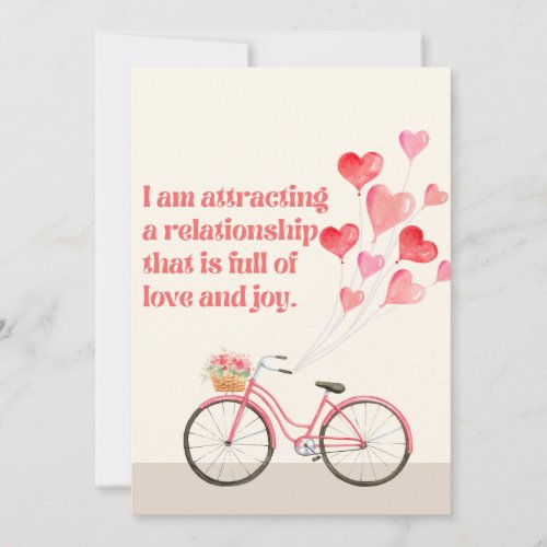 Day 17 Red Heart Manifest Love Affirmation Cards