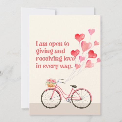 Day 18 Red Heart Manifest Love Affirmation Cards