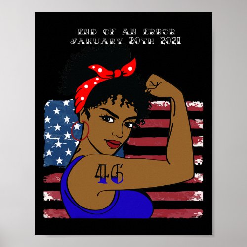 Day 2021 Biden Harris Shirt Rosie The Riveter  Poster