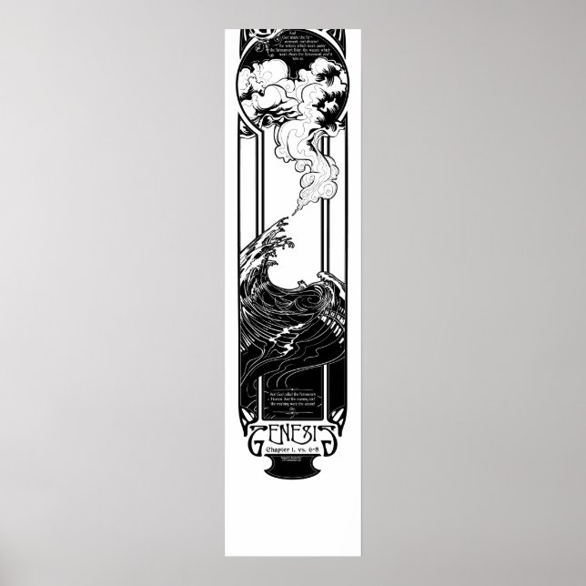 Day 2 of Creation Poster (Front)