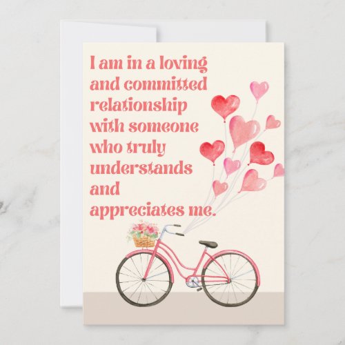 Day 30 Red Heart Manifest Love Affirmation Cards