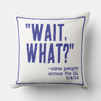 Day After Election Throw Pillow
