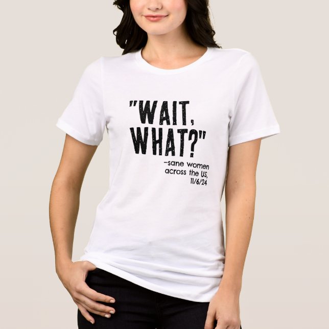 Day After Election Tri-Blend Shirt (Front)