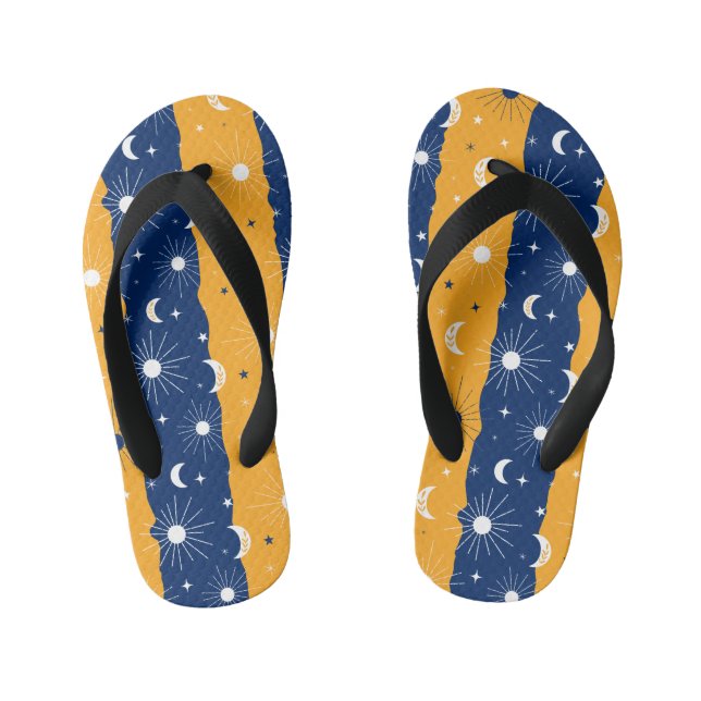 Day and Night 2 Kid's Flip Flops (Footbed)