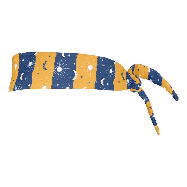 Day and Night 2 Tie Headband (Rotate 90)