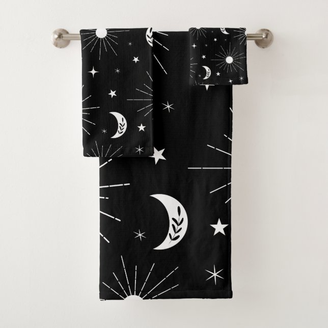 Day and Night 3 Bath Towel Set (Insitu)