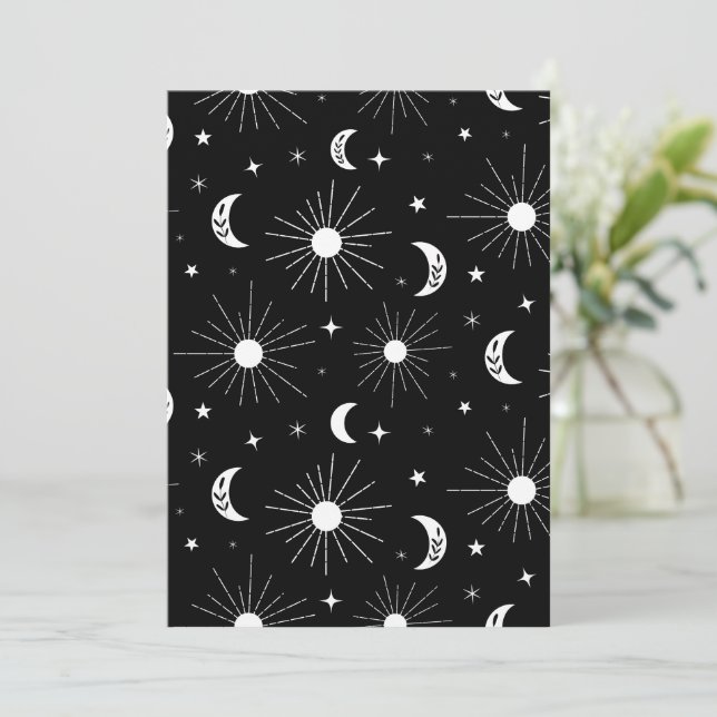 Day and Night 3 Thank You Card (Standing Front)