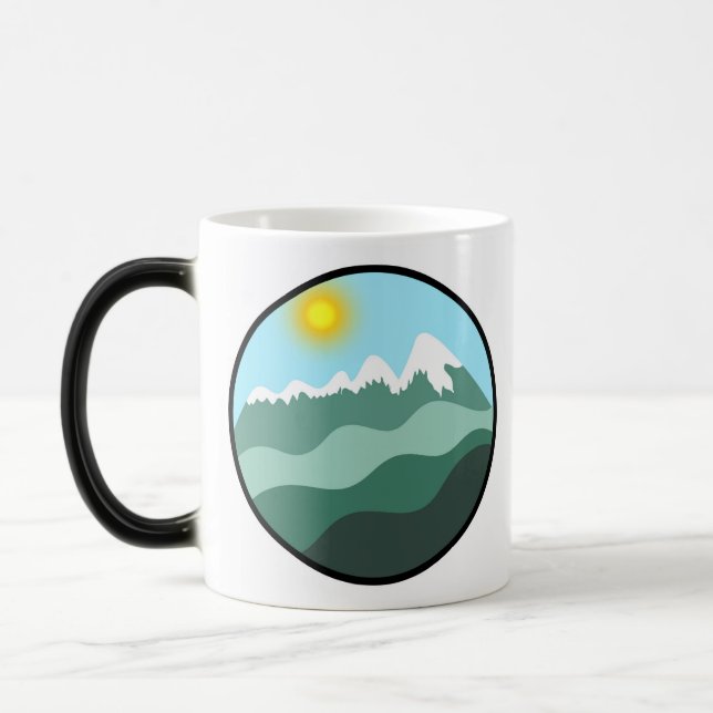Day and Night Color Morph Mug (Left)