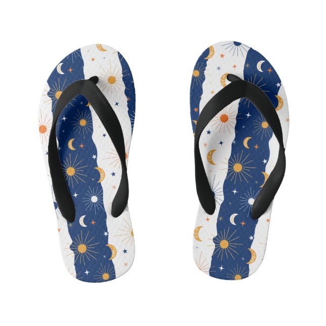 Day and Night Kid's Flip Flops (Footbed)