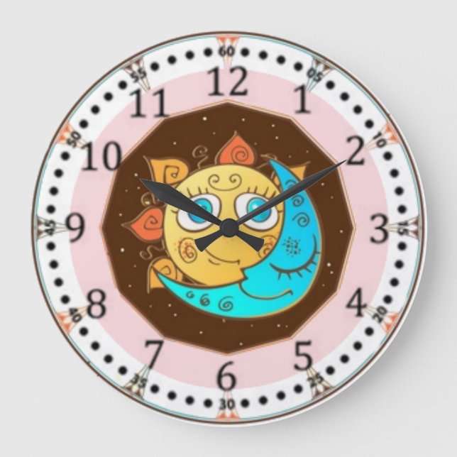 Day and night large clock (Front)