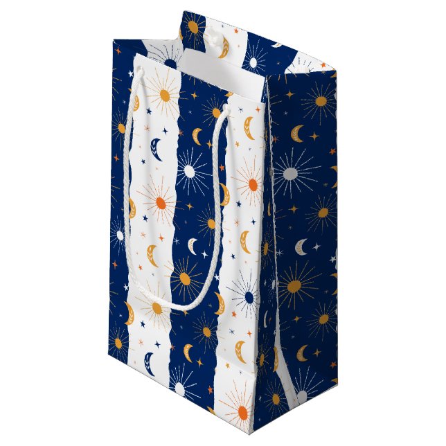Day and Night Small Gift Bag (Front Angled)