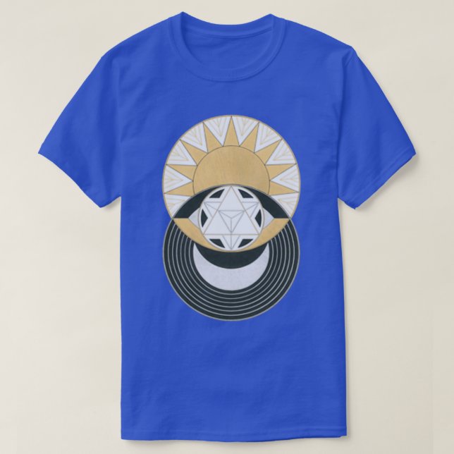 Day and Night small pattern T-Shirt (Design Front)