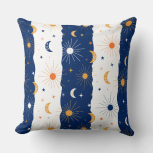 Day and Night Throw Pillow