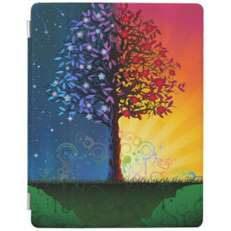 Day And Night Tree iPad Smart Cover
