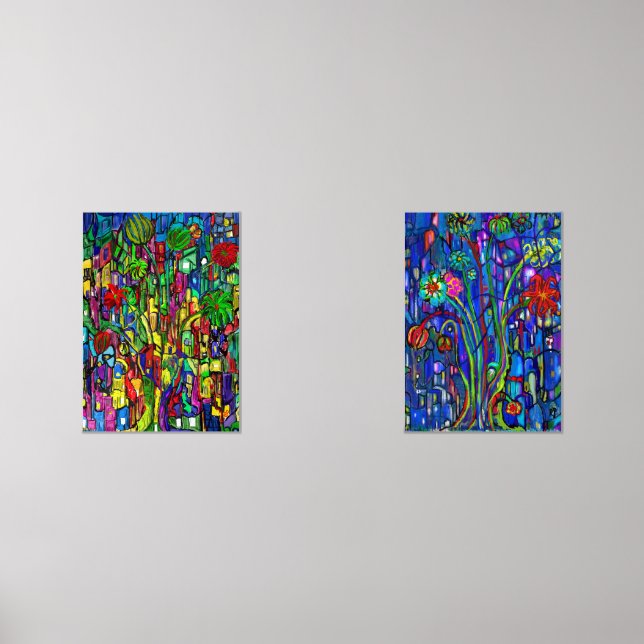 Day and Night Wall Art Sets (Front)