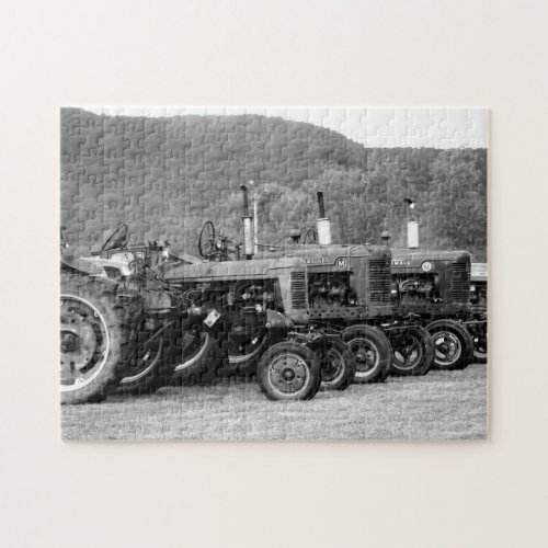 Day at The Antique Tractor Show Family Fun Time Jigsaw Puzzle