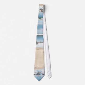 day at the beach-Happy Father's Day Tie