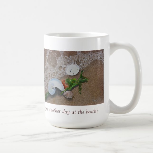 Day at the beach mug (Right)