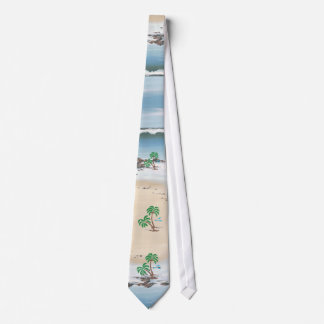 day at the beach tie