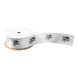 Day Bicycle Race Satin Ribbon