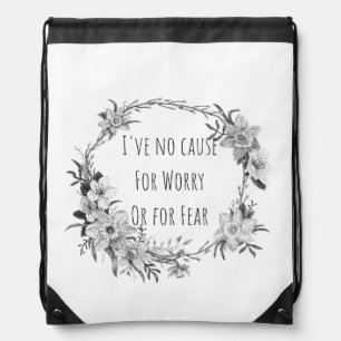 Day By Day Drawstring Bag