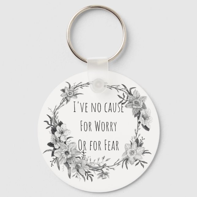 Day By Day Keychain (Front)