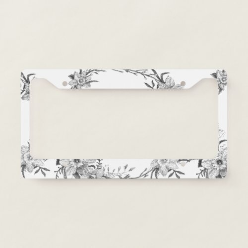 Day By Day License Plate Frame