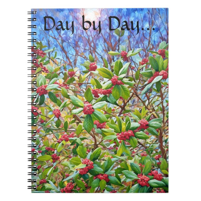 Day By Day Spiral Notebook (Front)