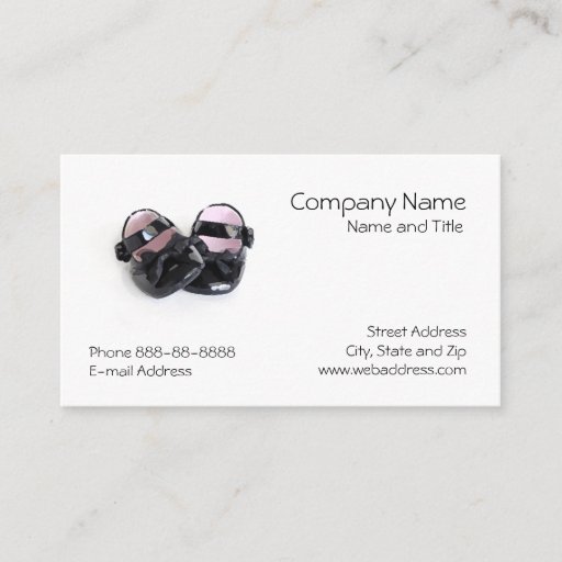 Customizable Day Care Business Card