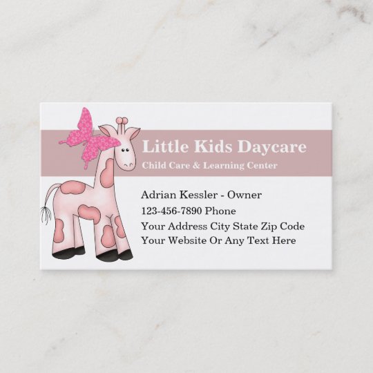 Day Care Business Cards | Zazzle.com