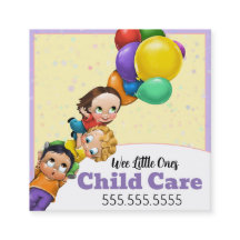 Day Care Child Care Babysitting Square Promo