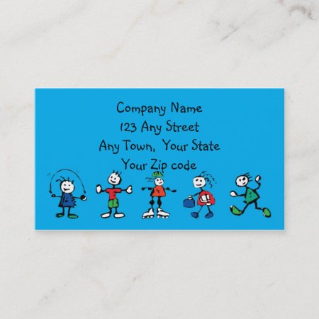 Day Care,child Care, Teacher Or  Babysitting Business Card