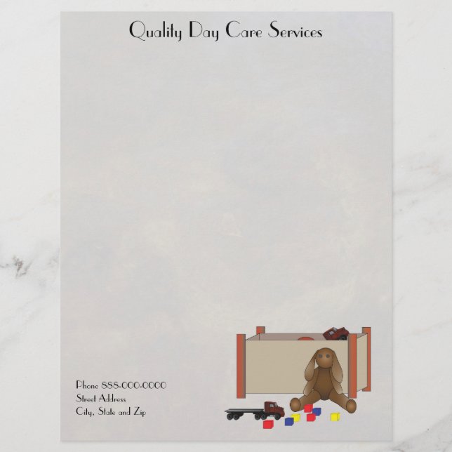 Day Care Letterhead (Front)