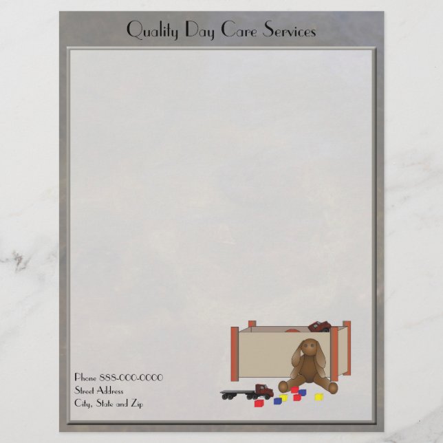 Day Care Letterhead (Front)