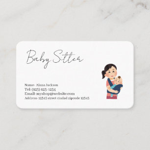 Day care or Babby sitter Business Card
