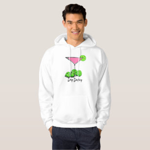 Day Dinking Cosmo Pink Cocktail, Pickleball Limes Hoodie