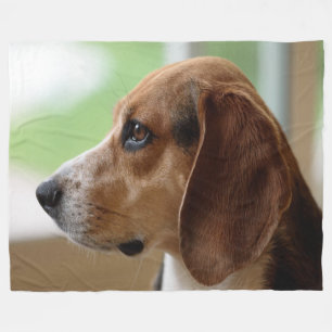 Day Dreaming Beagle Fleece Blanket