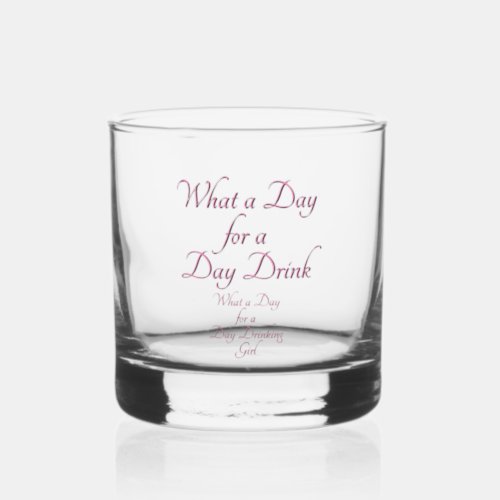 DAY DRINK _ FOR HER by Jeff Willis Art Whiskey Glass